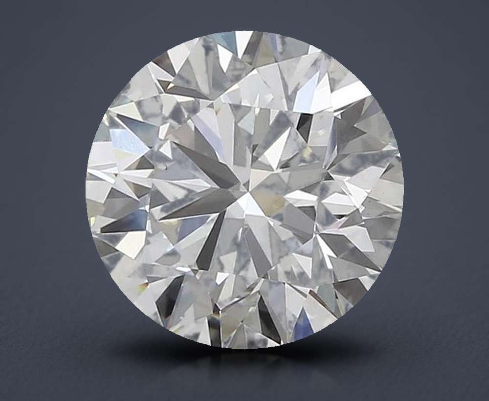 4.51ct H VS2 Rare Carat Ideal Cut Round Lab Grown Diamond