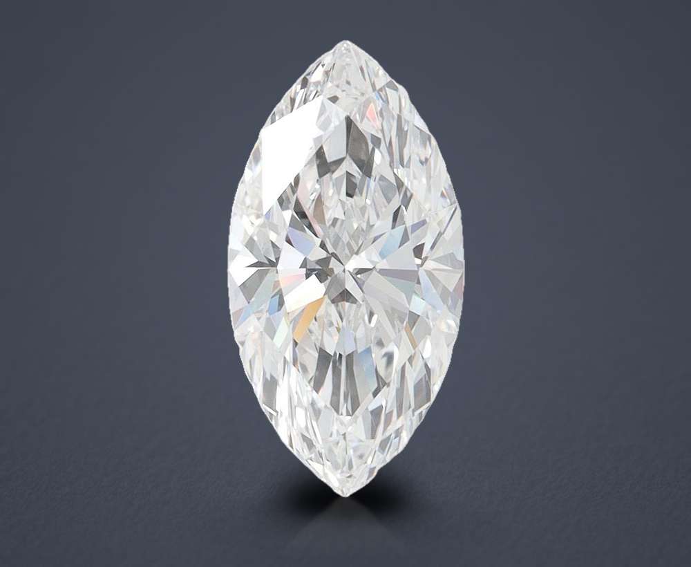 2.10ct E VVS1 Rare Carat Ideal Cut Marquise Lab Grown Diamond