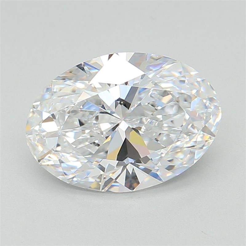 2.07ct D VVS1 Rare Carat Ideal Cut Oval Lab Grown Diamond