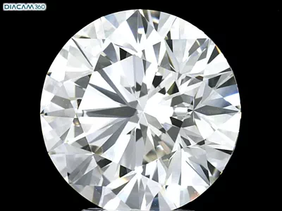 5.14ct I VVS1 Rare Carat Ideal Cut Round Diamond