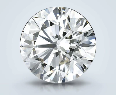 5.14ct I VVS1 Rare Carat Ideal Cut Round Diamond