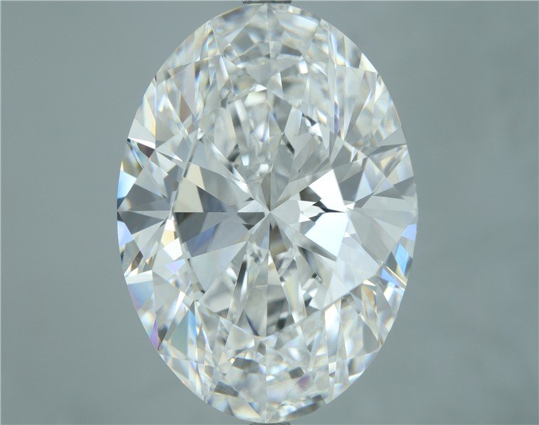 14.01ct E VVS2 Rare Carat Ideal Cut Oval Lab Grown Diamond