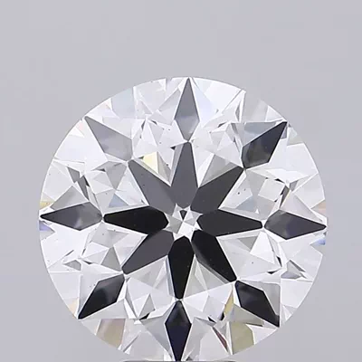 7.51ct E VS2 Excellent Cut Round Lab Grown Diamond