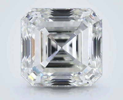 2.70ct K VS2 Rare Carat Ideal Cut Asscher Diamond