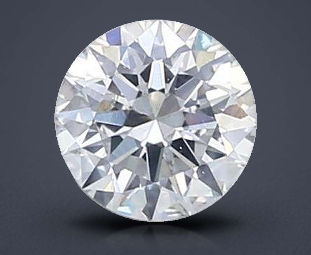 0.52ct D SI1 Rare Carat Ideal Cut Round Diamond