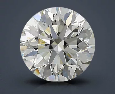 3.01ct K VVS2 Excellent Cut Round Diamond