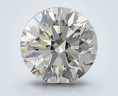 3.01ct K VVS2 Excellent Cut Round Diamond