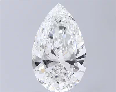 14.01ct F VVS2 Rare Carat Ideal Cut Pear Lab Grown Diamond
