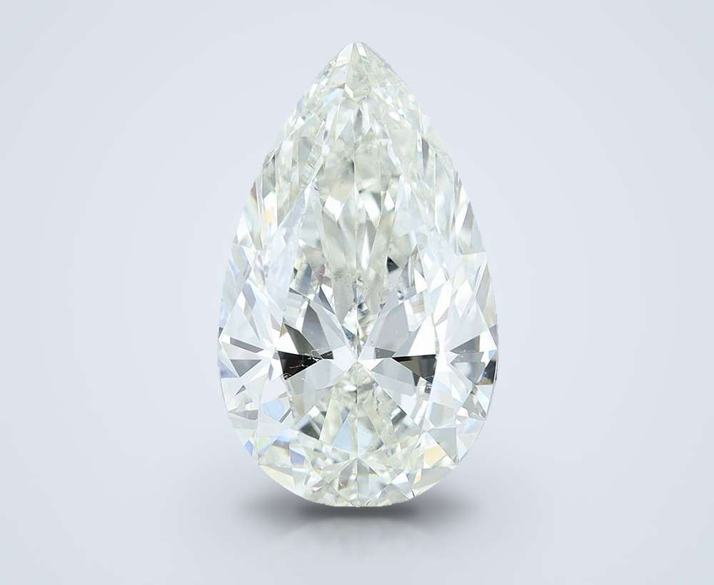 8.01ct K SI2 Excellent Cut Pear Diamond