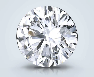 5.56ct F VS1 Rare Carat Ideal Cut Round Diamond
