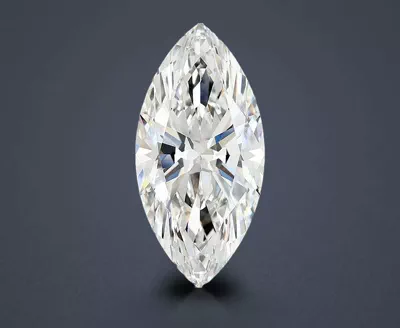 10.38ct F VVS2 Rare Carat Ideal Cut Marquise Lab Grown Diamond
