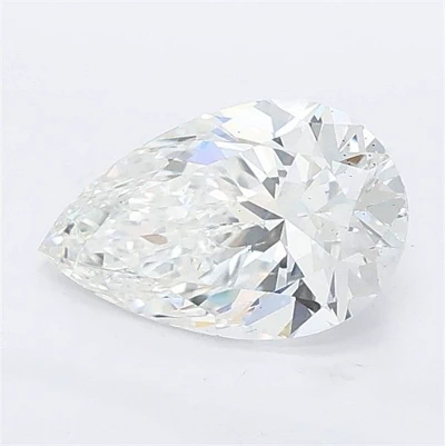 1.00ct E VS2 Very Good Cut Pear Lab Grown Diamond