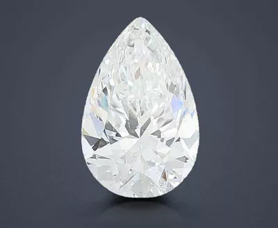 1.00ct E VS2 Very Good Cut Pear Lab Grown Diamond