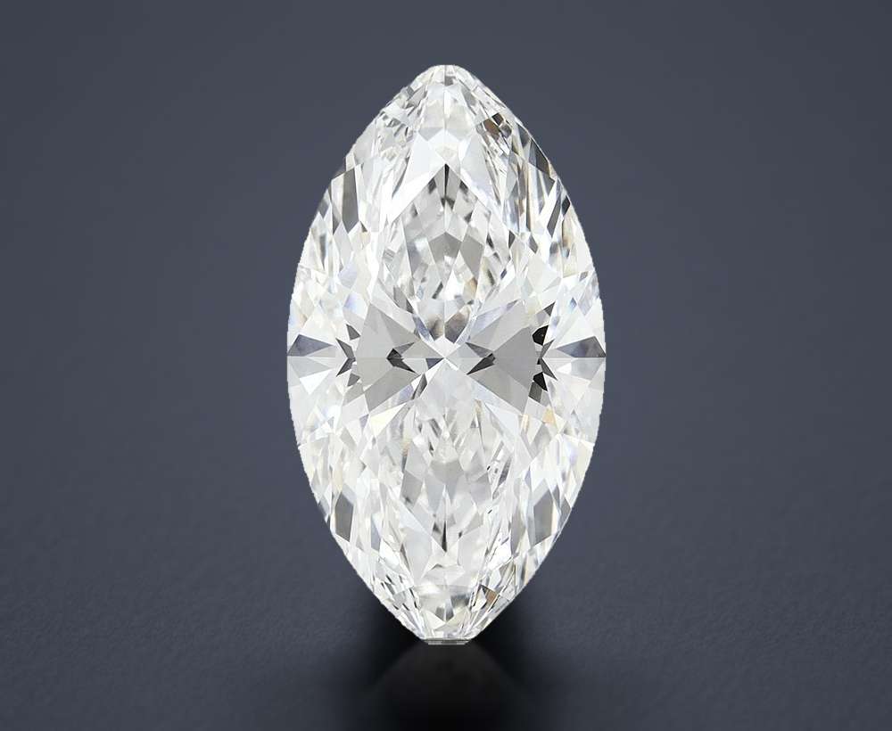 7.05ct E VS1 Rare Carat Ideal Cut Marquise Lab Grown Diamond