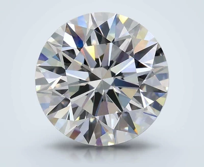 3.06ct E VVS2 Rare Carat Ideal Cut Round Lab Grown Diamond