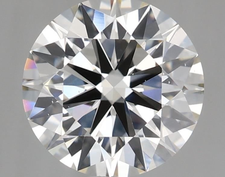 2.42ct H VS1 Rare Carat Ideal Cut Round Lab Grown Diamond