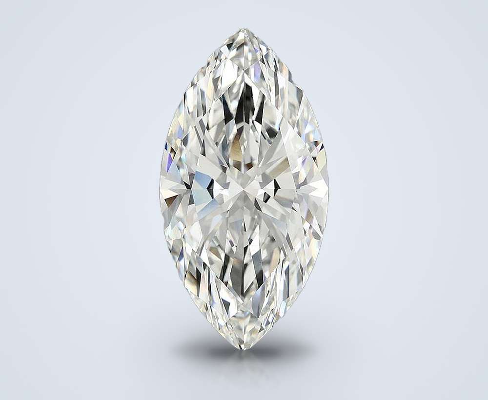 12.07ct F VVS2 Rare Carat Ideal Cut Marquise Lab Grown Diamond