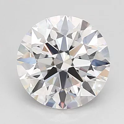 1.54ct D VVS2 Rare Carat Ideal Cut Round Lab Grown Diamond