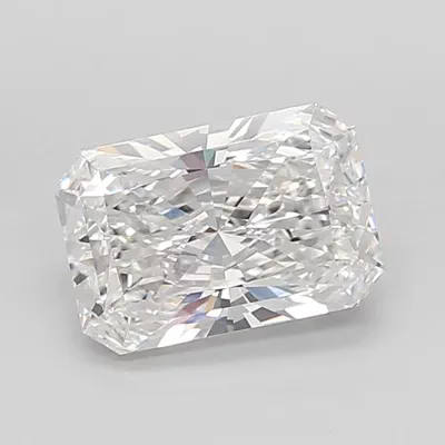 3.55ct E VVS2 Excellent Cut Radiant Lab Grown Diamond