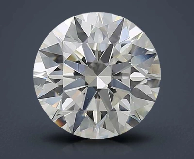 4.03ct I SI1 Rare Carat Ideal Cut Round Diamond