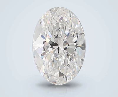 8.05ct E VVS2 Rare Carat Ideal Cut Oval Lab Grown Diamond