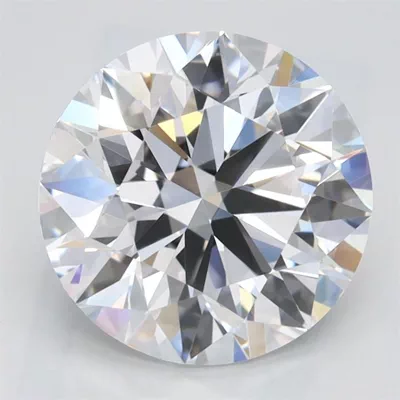 2.56ct D FL Rare Carat Ideal Cut Round Lab Grown Diamond