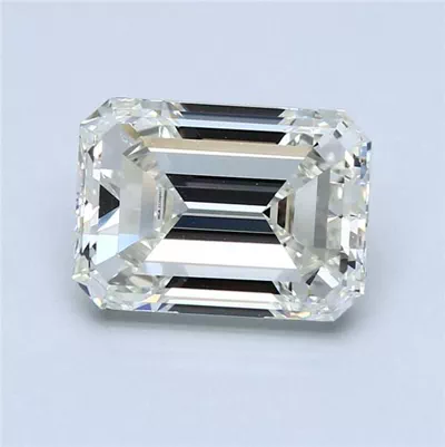 4.02ct J SI1 Very Good Cut Emerald Diamond