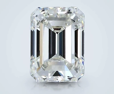 4.02ct J SI1 Very Good Cut Emerald Diamond