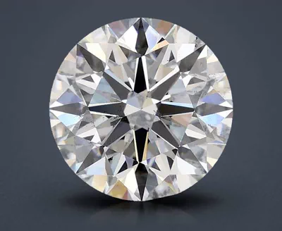 2.88ct E SI1 Rare Carat Ideal Cut Round Lab Grown Diamond
