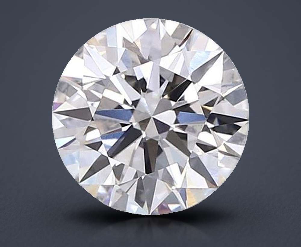 2.04ct G VVS2 Rare Carat Ideal Cut Round Lab Grown Diamond