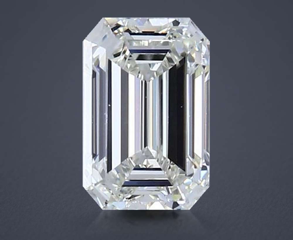 1.53ct I VVS1 Excellent Cut Emerald Diamond