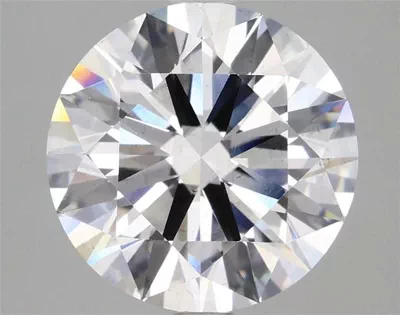 3.65ct F SI1 Rare Carat Ideal Cut Round Lab Grown Diamond