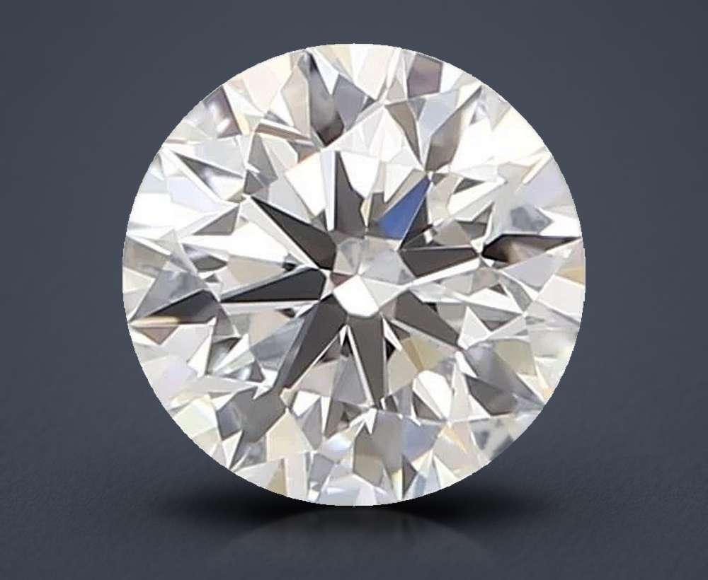 0.43ct D FL Rare Carat Ideal Cut Round Diamond