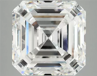 10.49ct F VVS2 Rare Carat Ideal Cut Asscher Lab Grown Diamond