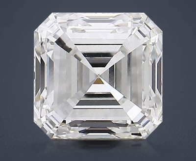 1.61ct H VS2 Very Good Cut Asscher Lab Grown Diamond