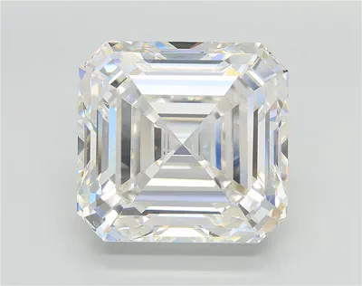 11.01ct F VS1 Rare Carat Ideal Cut Asscher Lab Grown Diamond