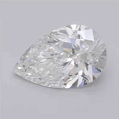 2.05ct F VS1 Rare Carat Ideal Cut Pear Lab Grown Diamond