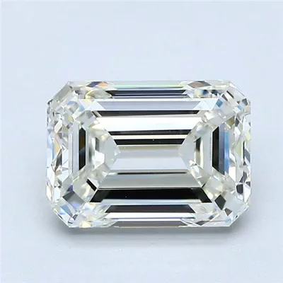2.00ct J VVS2 Rare Carat Ideal Cut Emerald Diamond