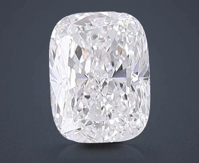 1.52ct D VS2 Rare Carat Ideal Cut Cushion Lab Grown Diamond