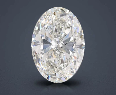 11.01ct F VVS2 Rare Carat Ideal Cut Oval Lab Grown Diamond