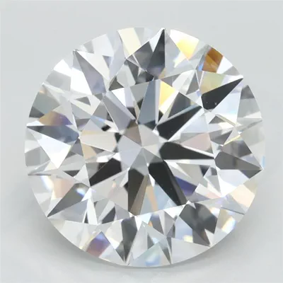 3.79ct D FL Rare Carat Ideal Cut Round Lab Grown Diamond