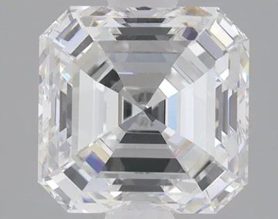 1.90ct E VS2 Excellent Cut Asscher Lab Grown Diamond