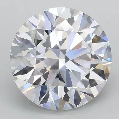 2.03ct E VS1 Rare Carat Ideal Cut Round Lab Grown Diamond