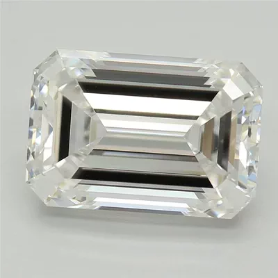 3.06ct E VS1 Rare Carat Ideal Cut Emerald Lab Grown Diamond