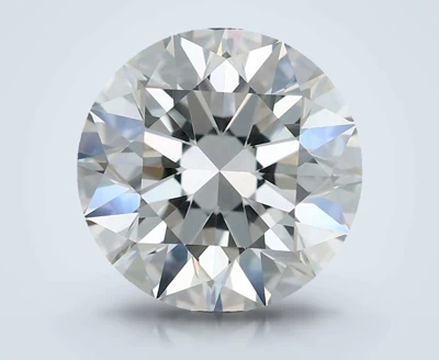 2.04ct E VVS2 Rare Carat Ideal Cut Round Diamond