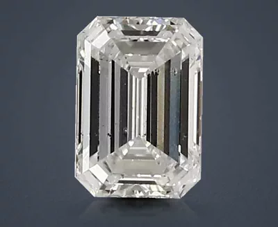 0.99ct D SI1 Rare Carat Ideal Cut Emerald Lab Grown Diamond