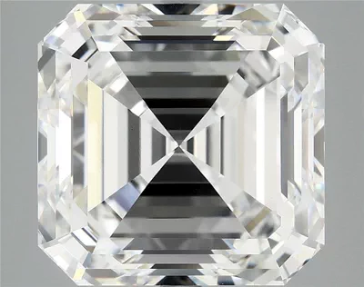 10.14ct E VVS2 Rare Carat Ideal Cut Asscher Lab Grown Diamond