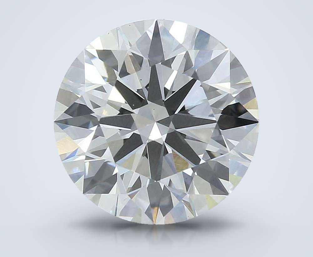 2.59ct H VS1 Rare Carat Ideal Cut Round Lab Grown Diamond