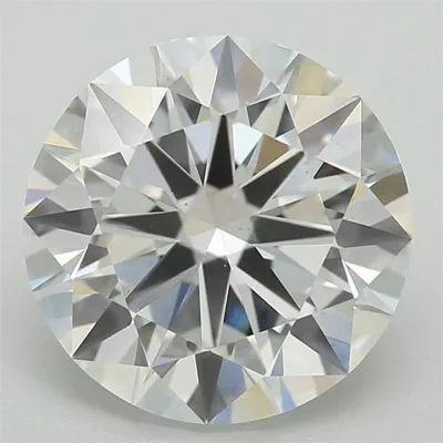 2.08ct D VS2 Excellent Cut Round Lab Grown Diamond
