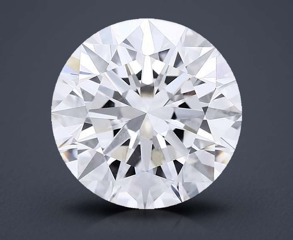 8.02ct E VVS2 Excellent Cut Round Lab Grown Diamond